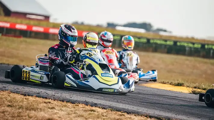 Seventh photo of sliding gallery of Cameron racing.